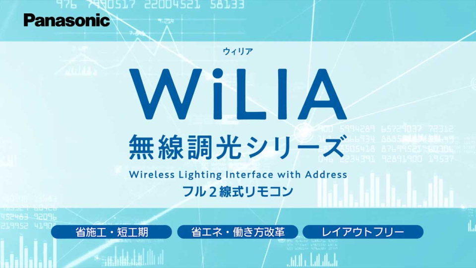WiLIA 無線調光シリーズ フル2線式リモコンのご紹介 | チャンネル