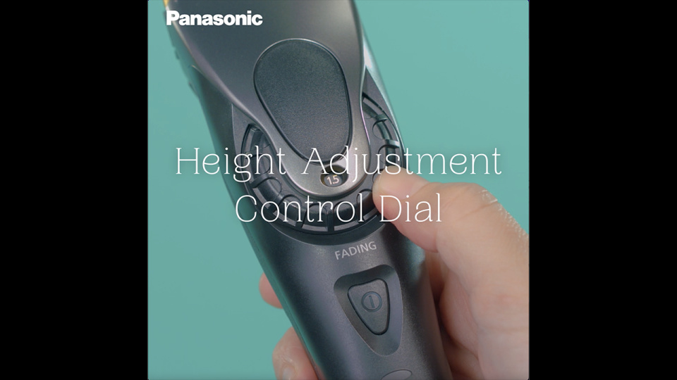 Professional Hair Clipper ER-GP86|Height Adjustment Control  Dial|Panasonic|MAKE ART