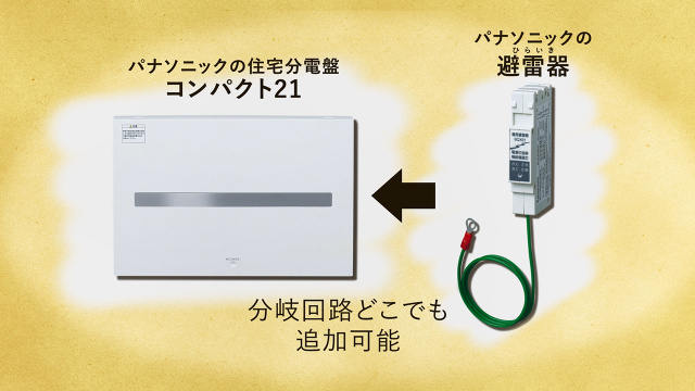 ご存知ですか？雷による家電製品 故障の危険【パナソニックの避雷器】